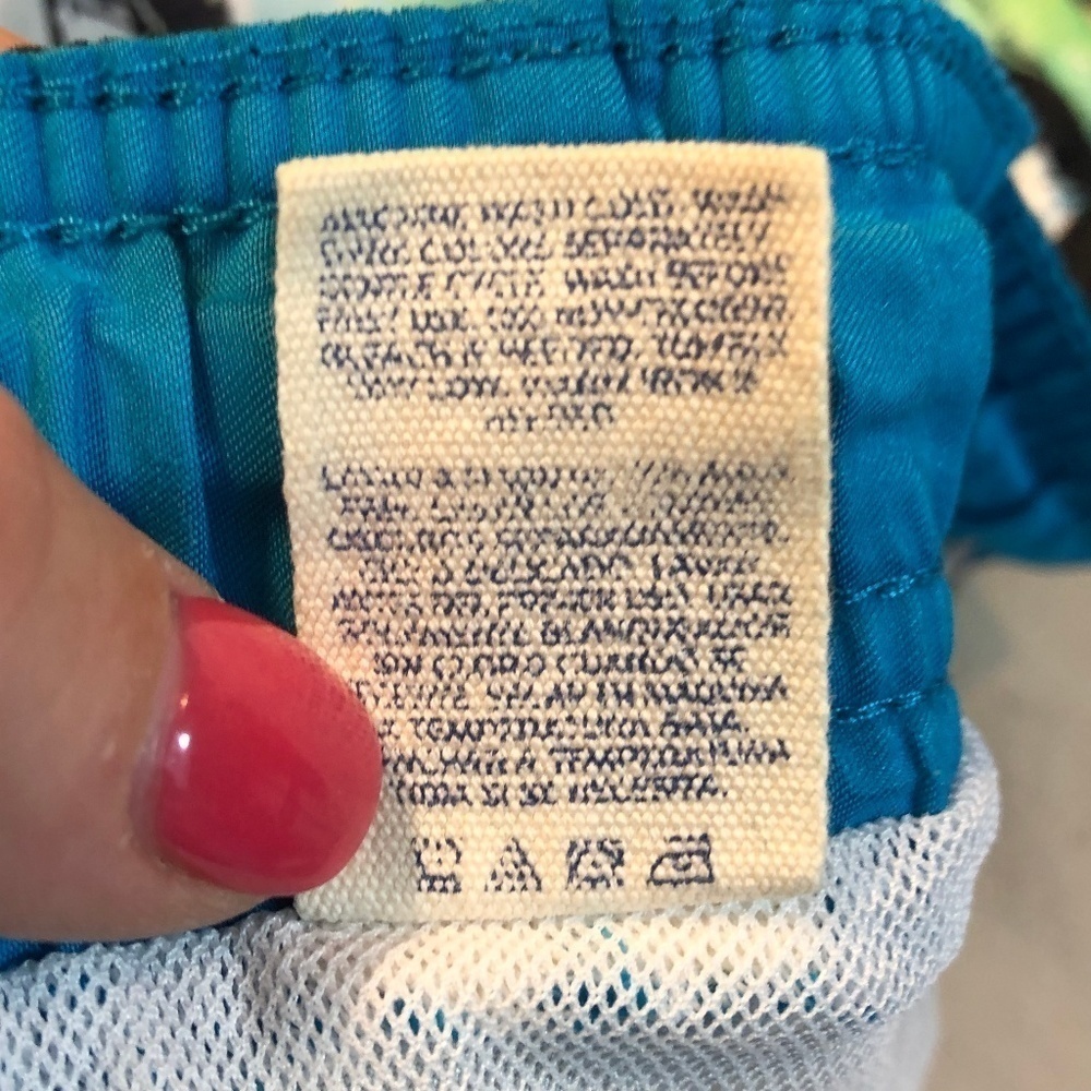 OP Drawstring Swim Trunks Size 8 - Picture 3 of 4